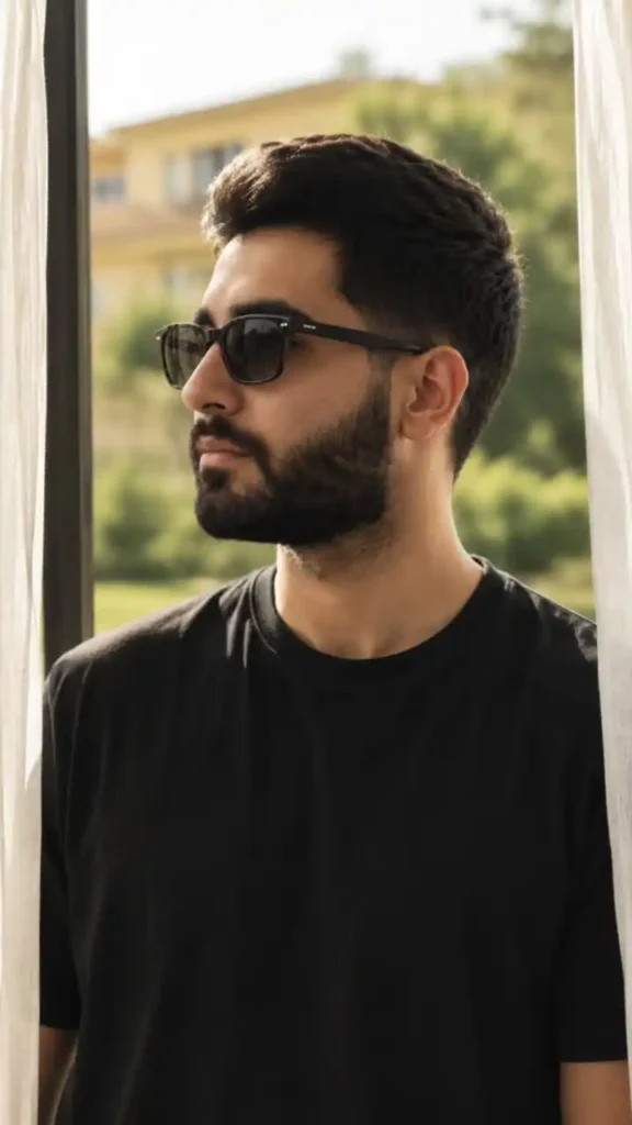 Portrait of Aydin Arjmand, naval architecture researcher and author at Ocean Tech Review